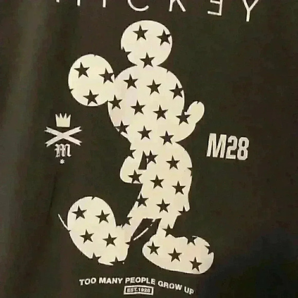 Neff M28 Mickey Mouse Walt Disney World Gray Shirt - Picture 2 of 5